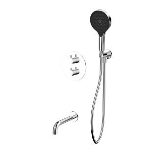 Термостатический смеситель для ванны и душа WHITECROSS Y YSET10TOPCR хром