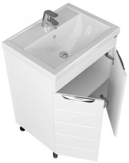 Тумба под раковину СанТа Родос 206012N 60см белый