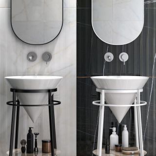 Встраиваемый смеситель для раковины Kerama Marazzi Linea 71028EKM.21.018 хром