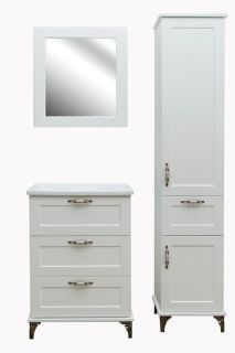 Пенал напольный Эстет Bali Classic ФР-00002158 П 42см белый