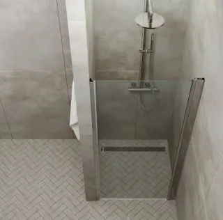 Душевая дверь Triton Уно Щ0000036859 100 см профиль хром стекло прозрачное