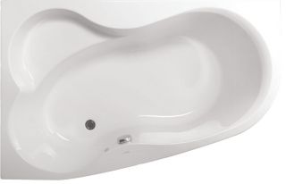 Акриловая ванна VagnerPlast Melite VPBA163MEL3LX-04 левая 160x105см белый