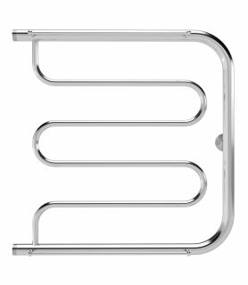 Полотенцесушитель водяной Indigo Фокстрот Standart FSW50-40P с полкой 50x40 см хром