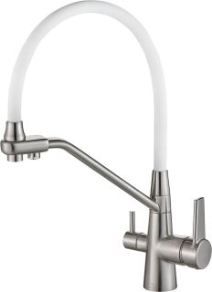 Смеситель для кухни ZORG Steel Hammer SH 903-8 SATIN