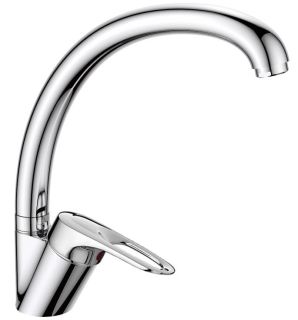 Смеситель для кухни Haiba HB4104 хром