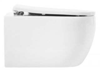 Подвесной унитаз Art&Max Bologna безободковый белый AM211CHR