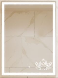 Зеркало с подсветкой Art&Max Monza 60x80см AM-Mon-600-800-DS-F