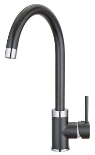 Смеситель для кухни Granula 2125, ЧЁРНЫЙ черный