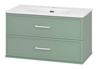 Подвесная тумба под раковину Brevita Verde 90 УТ000026839 зеленый