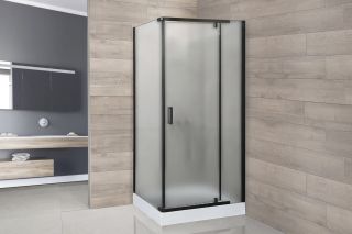 Душевой уголок Royal Bath HPV RB80HPV-C-BL 80x80см чёрный