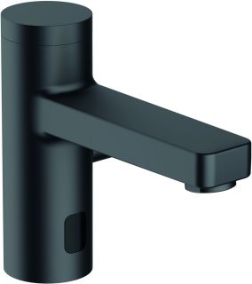 Электронный смеситель для раковины Kludi Zenta SL 3810039WR чёрный матовый