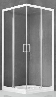 Душевой уголок Royal Bath HPD 85x80см белый RB8085HPD-T