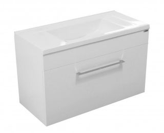 Подвесная тумба под раковину Эстет Elin ФР-00003348 80см белый