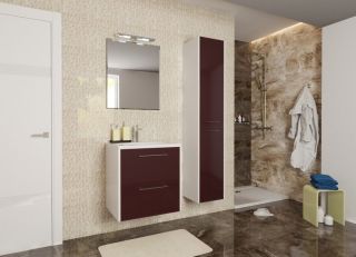 Подвесная тумба под раковину Эстет Vegas ФР-00003485 100см два ящика белый