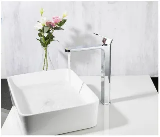 Смеситель для раковины Gappo G1083-2 хром