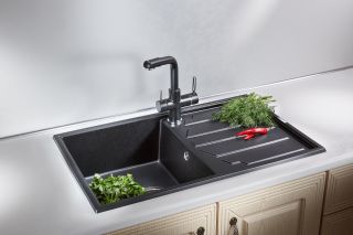 Мойка кухонная Granula 8601 шварц