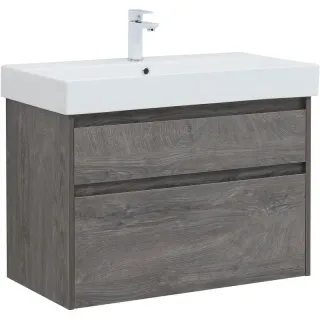 Тумба под раковину Aquanet Nova Lite 249937 85 см дуб рошелье