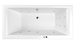 Гидромассажная ванна Whitecross Savia Duo 0103.170080.100.LINE.CR 170x80см Line хром