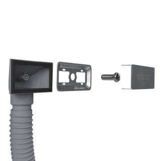 Сифон для одночашевой кухонной мойки БЕЗ ВЫПУСКА Reflexion Part RX9003PT