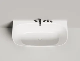 Ванна из искусственного камня Salini Sofia Wall S-Stone 102527MRF 160x80см RAL полностью