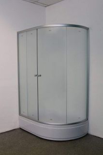 Душевой уголок Parly ZFM1201L левый с поддоном 120x80см хром