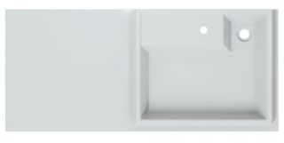 Раковина над стиральной машиной СанТа Юпитер 900132 правая 110см белый