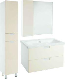 Пенал Bellezza Пегас 35см левый бежевый 00000011260