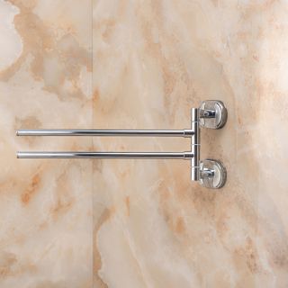 Поворотный полотенцедержатель РМС A1024 двойной хром