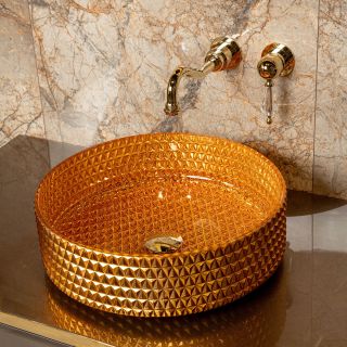 Смеситель встраиваемый Boheme Imperiale Ripresa для раковины золото 327