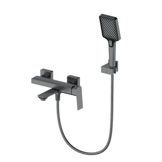 Смеситель для ванны с душем Wonzon & Woghand Diamond WW-88639011-BGM тёмный графит