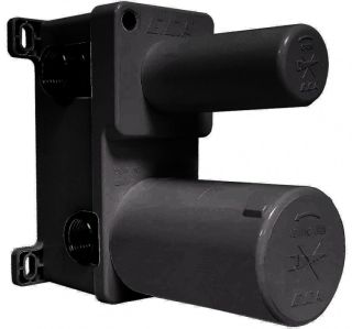 Скрытая часть для смесителя E.C.A. 102166301C1EX на три режима чёрный