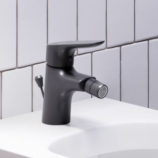 Смеситель для биде Damixa Jupiter 770240300 с донным клапаном черный