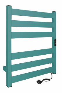 Полотенцесушитель электрический Indigo Oktava Slim 5 LСLOKS5E60-50CLRt 60x50 см бирюзовый