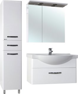 Тумба под раковину Bellezza Анкона 80см белый 00000006129