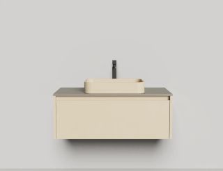 Подвесная тумба Salini Domino 27D110 100см эмаль/гладкий фасад