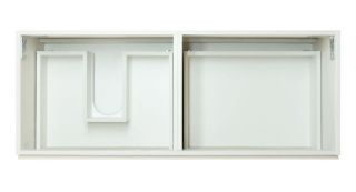 Подвесная тумба под раковину Эстет Dallas Luxe ФР-00002017 Л/П 110см длинный ящик белый