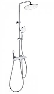 Душевая стойка Wonzon & Woghand The One WW-B3094-CR с термостатом хром