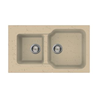 Мойка кухонная Omoikiri Maru 86-2-CH Tetogranit/шампань