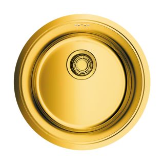 Мойка кухонная Omoikiri Toya 42-U/IF-AB нерж.сталь/латунь