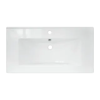 Раковина Sanita Luxe Quadro WB.FN/Quadro/90-C/WHT.G/S1 90 см