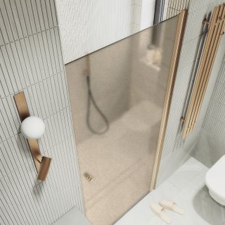 Душевая дверь MaybahGlass MGD-805-2 80см бронза