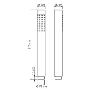 Wasserkraft A106 Лейка 1-функциональная
