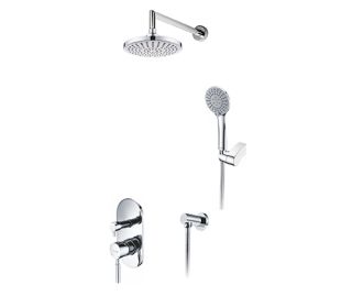 Wasserkraft A14129 Встраиваемый комплект для душа с верхней душевой насадкой и лейкой