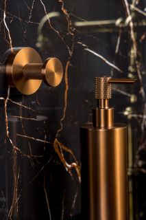 Дозатор для жидкого мыла Boheme Uno 10980-BRB брашированная бронза