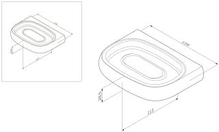 Мыльница Am.pm Sensation A3034200