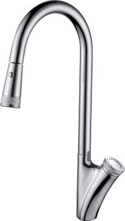 Смеситель для кухни DQ Bayern Alfeld с выдвижной лейкой хром DA1482501