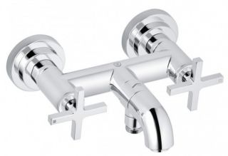 Смеситель для ванны и душа Kludi Nova Fonte Classic хром 205400520