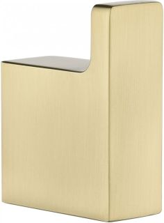 Крючок одинарный Grocenberg AC0017 (Матовое золото)