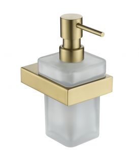 Настенный дозатор для жидкого мыло Grocenberg AC0028 (Матовое золото)