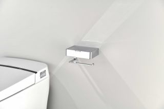 Настенный бумагодержатель плоский Grocenberg AC0050 (Хром)